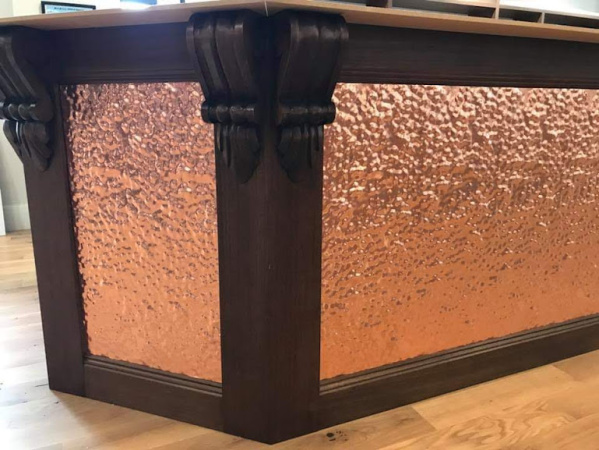 apm pebblecrete copper bar