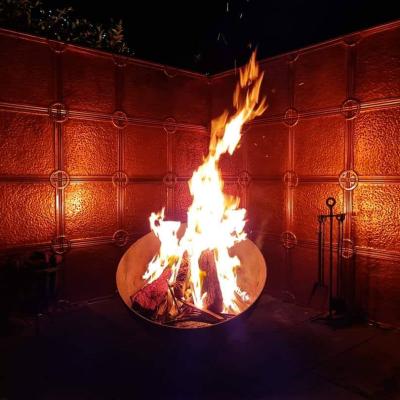 Apm Cambridge Copper Firescreen