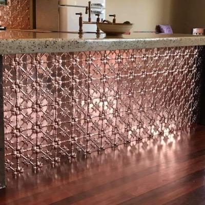 Apm Fleur Copper Breakfast Bar